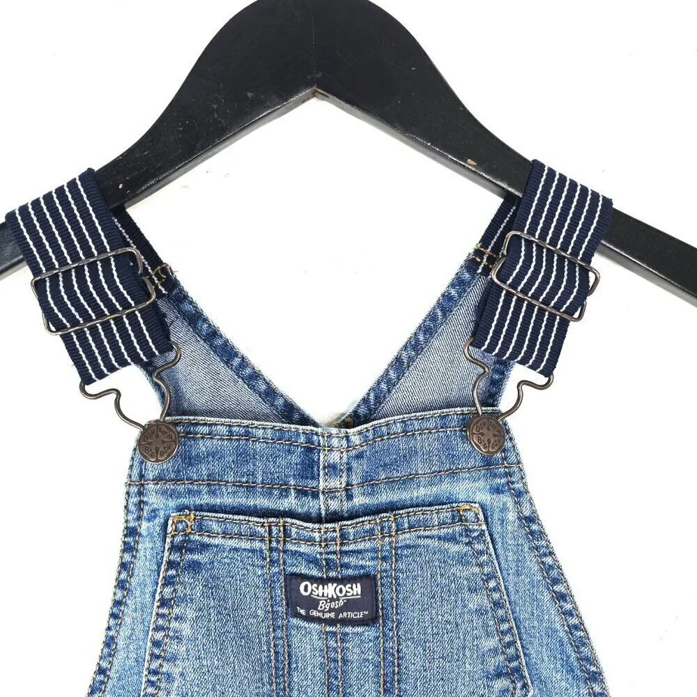 OSh Kosh Indigo Denim Vestback Overalls Jumper